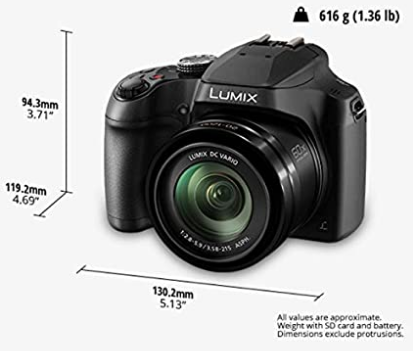 Panasonic Lumix FZ80 4K Digital Camera